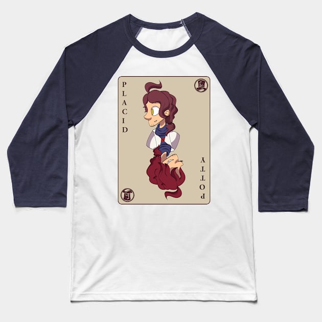 Alfendi Layton - Placid Prof Baseball T-Shirt by Bexy164